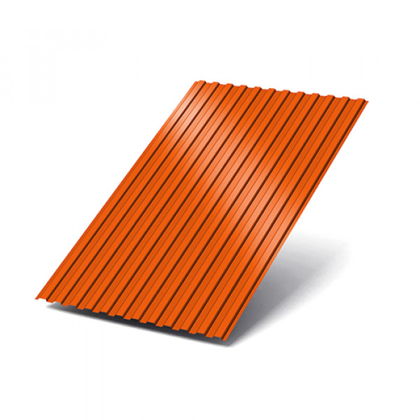 Профнастил МП10-1100-0.45 Полиэстер RAL2004