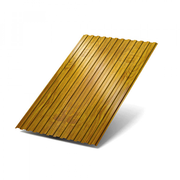 Профнастил МП10-1100 ECOSTEEL_T ЗолотойДуб