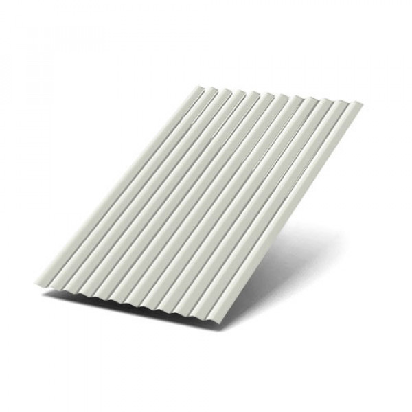 Профнастил МП18-1100-0.65 RAL9003 Полиэстер