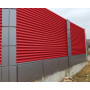Профнастил МП18-1100-0.5 RAL3020 Norman