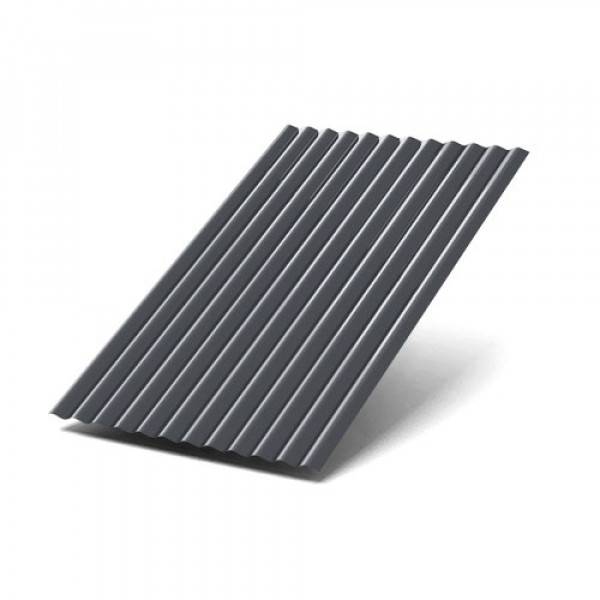 Профнастил МП18-1100-0.5 RAL7024 Viking E