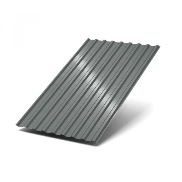 Профнастил МП20-1100-0.45 RAL7005 Полиэстер