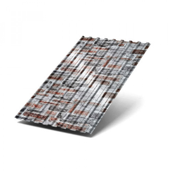 Профнастил МП20-0.5 Кварцевый Сланец, Ширина-1100, ECOSTEEL