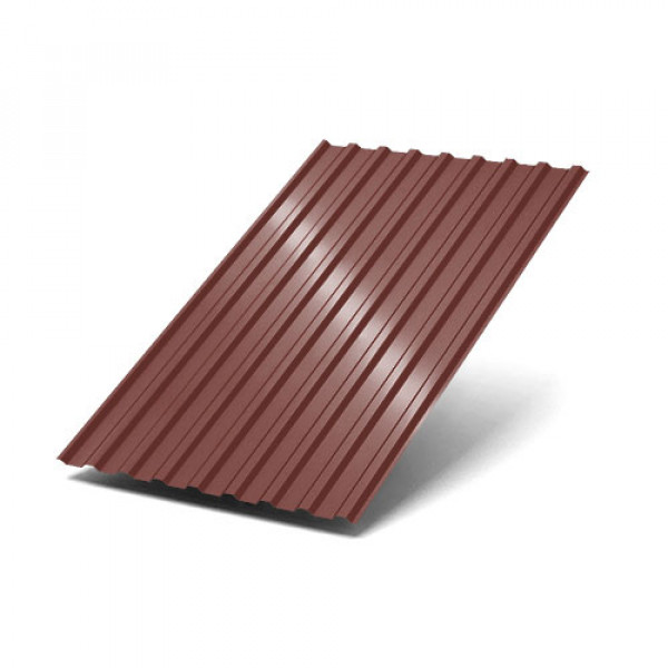 Профнастил МП20-1100-0.7 RAL3009 Полиэстер