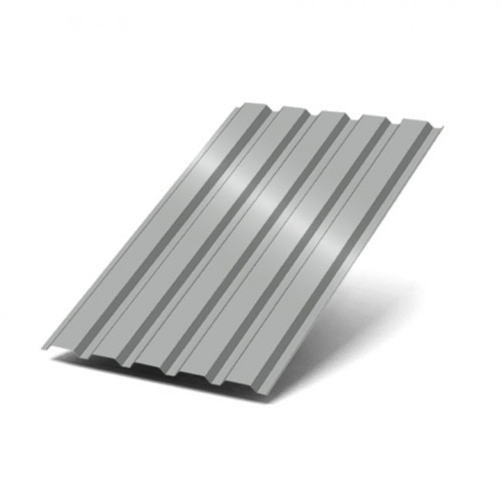 Профнастил МП35-1035-0.5 RAL9006 Полиэстер