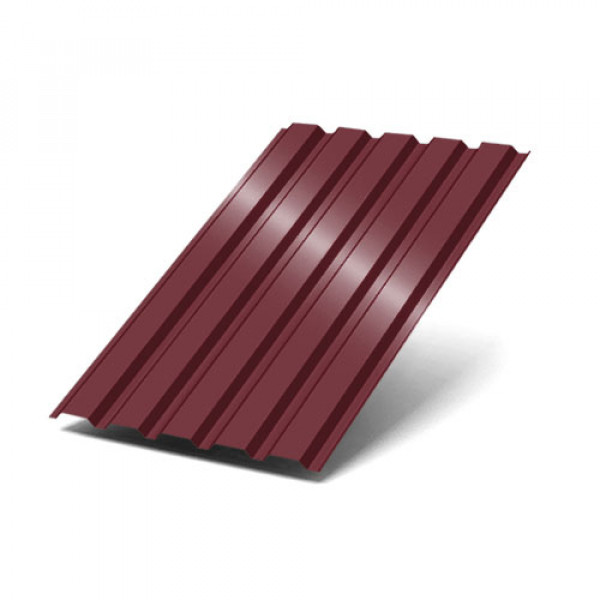 Профнастил МП35-1035-0.6 RAL3005 Полиэстер