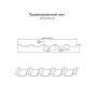 Профнастил МП35-1035-0.9 Оцинкованный