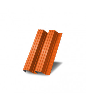 Профнастил Н114-0,45 окрашенный с нестандартной шириной 0,5 м