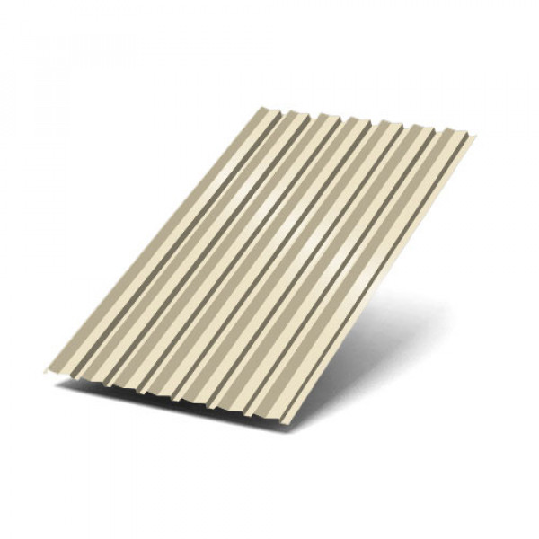 Профнастил С-15-1190-0.5 (с гранью) RAL 1015 (Rooftop Glance)