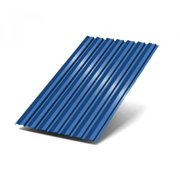 Профнастил С-15-1190-0.5 (с гранью) RAL 5005 Пурал