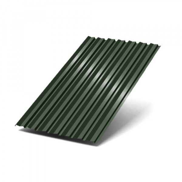 Профнастил С-15-1190-0.4 (с гранью) RAL 6020 Полиэстер