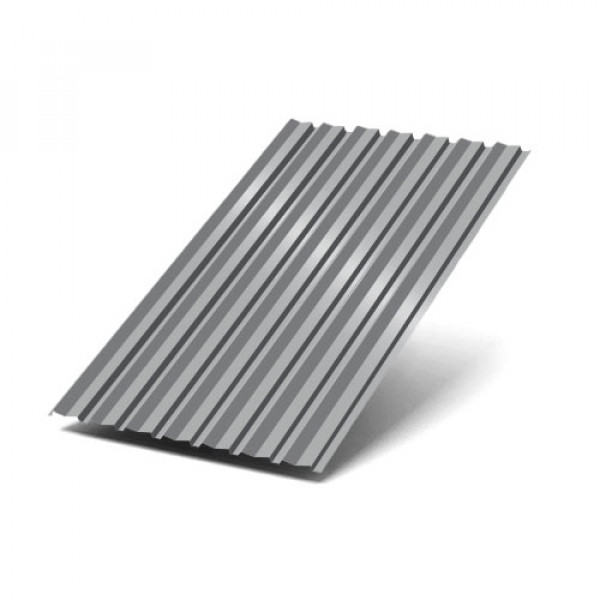 Профнастил С-15-1190-0.5 (с гранью) RAL 7004 Полиэстер