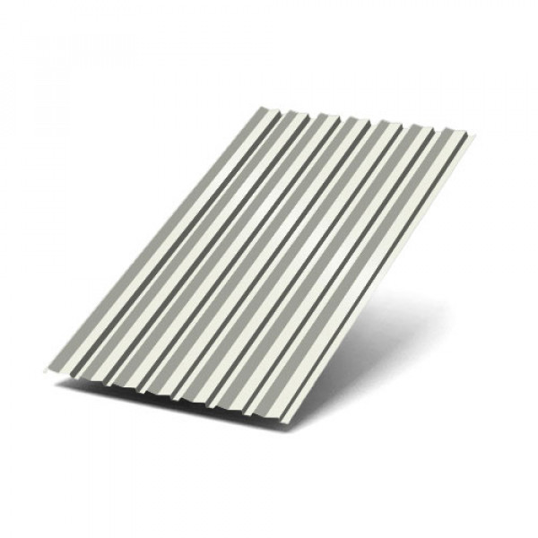 Профнастил С-15-1190-0.5 (с гранью) RAL 9003 (Rooftop Matte)