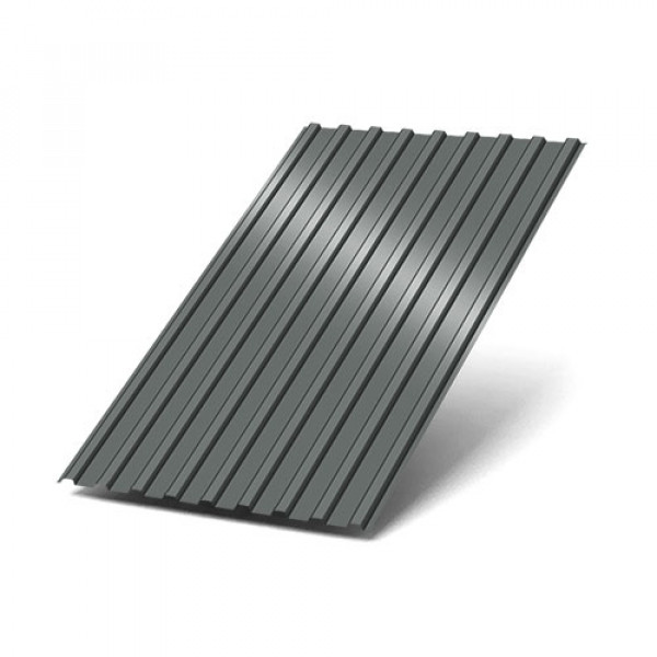 Профнастил С17-1163-0.45 RAL7005 Полиэстер