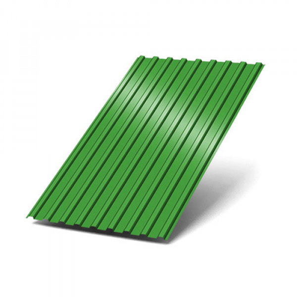 Профнастил С17-1163-0.5 RAL6018 Полиэстер