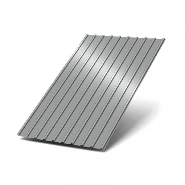 Профнастил С18-900-0.5 RAL9006 Полиэстер