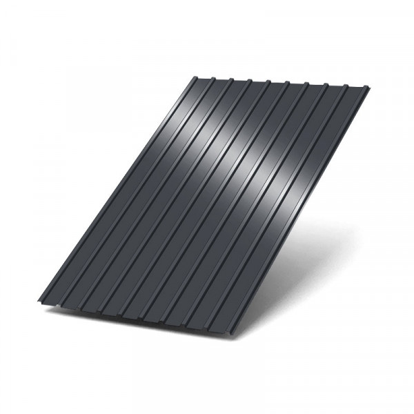 Профнастил С18-900-0.5 RAL7024 Полиэстер