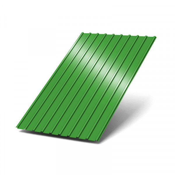 Профнастил С18-900-0.5 RAL6018 Полиэстер