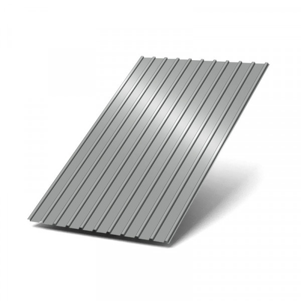 Профнастил С18-1000-0.45 RAL9006 Полиэстер