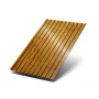 Профнастил C21-1000-0.5 Золотой Дуб ECOSTEEL_T