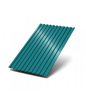 Профнастил C21-1000-0.45 RAL5021 Полиэстер