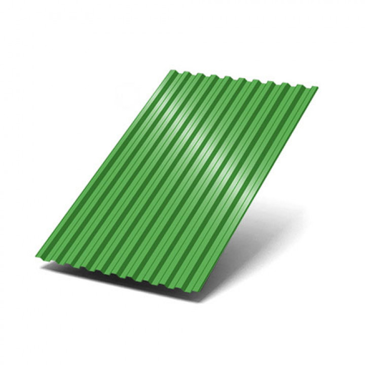 Профнастил C21-1000-0.5 RAL6018 NormanMP
