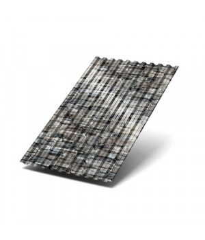 Профнастил C21-1000-0.5 Белый Камень ECOSTEEL