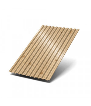 Профнастил C21-1000-0.5 Сосна ECOSTEEL