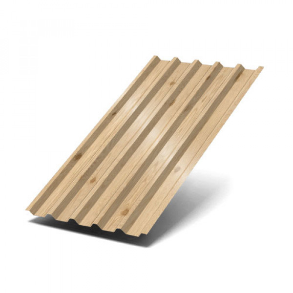 Профнастил С44-1000-0.5 Сосна ECOSTEEL_T