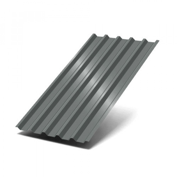 Профнастил С44-1000-0.45 RAL7005 Полиэстер