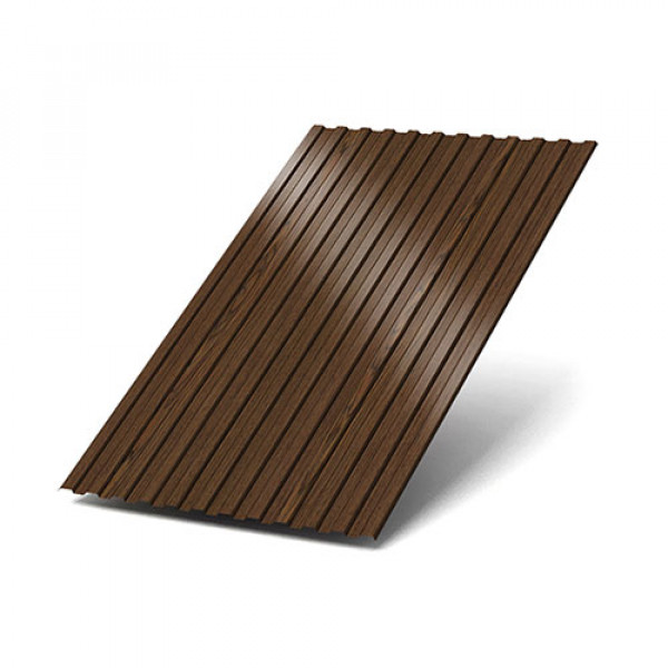 Профнастил СС10-1160-0.5 ECOSTEEL Мореный Дуб