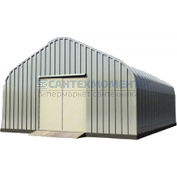 Быстровозводимый ангар A 6.1x3.5, 2.4x2.4, 6.0