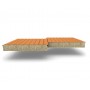 Двухслойные сэндвич-панели из минеральной ваты, ширина 1000 мм, 0.5, толщина 30 мм, RAL2004