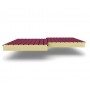 Двухслойные сэндвич-панели из пенополиизоцианурата, ширина 1200 мм, 0.5, толщина 50 мм, RAL3005