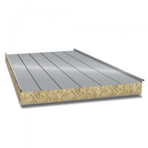 Сэндвич панели с толщиной металла 0.65 мм, Полиэстер окрашенный