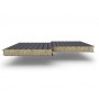 Стеновые сэндвич-панели из минеральной ваты, ширина 1200 мм, 0.5/0.5, толщина 180 мм, RAL7024