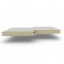 Стеновые сэндвич-панели из пенополиизоцианурата, ширина 1000 мм, 0.5/0.5, толщина 40 мм, RAL7035
