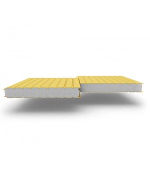 Стеновые сэндвич-панели из пенополистирола, ширина 1000 мм, 0.5/0.5, толщина 150 мм, RAL1018