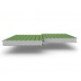 Стеновые сэндвич-панели из пенополистирола, ширина 1200 мм, 0.5/0.5, толщина 60 мм, RAL6002