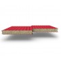 Стеновые сэндвич-панели из минеральной ваты, ширина 1000 мм, 0.5/0.5, толщина 50 мм, RAL3020