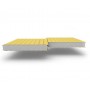 Стеновые сэндвич-панели из пенополистирола, ширина 1000 мм, 0.5/0.5, толщина 80 мм, RAL1018