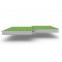 Стеновые сэндвич-панели из пенополистирола, ширина 1200 мм, 0.5/0.5, толщина 60 мм, RAL6018