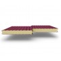 Стеновые сэндвич-панели из пенополиуретана, ширина 1000 мм, 0.5/0.5, толщина 180 мм, RAL3005
