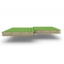Стеновые сэндвич-панели из минеральной ваты, ширина 1000 мм, 0.5/0.5, толщина 150 мм, RAL6018