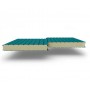 Стеновые сэндвич-панели из пенополиуретана, ширина 1000 мм, 0.5/0.5, толщина 40 мм, RAL5021