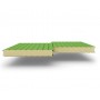 Стеновые сэндвич-панели из пенополиуретана, ширина 1200 мм, 0.5/0.5, толщина 180 мм, RAL6018
