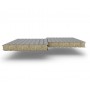 Стеновые сэндвич-панели из минеральной ваты, ширина 1000 мм, 0.5/0.5, толщина 150 мм, RAL7004