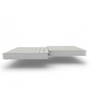 Стеновые сэндвич-панели из пенополистирола, ширина 1200 мм, 0.5/0.5, толщина 50 мм, RAL7047