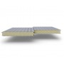 Стеновые сэндвич-панели из пенополиизоцианурата, ширина 1200 мм, 0.5/0.5, толщина 150 мм, RAL9006