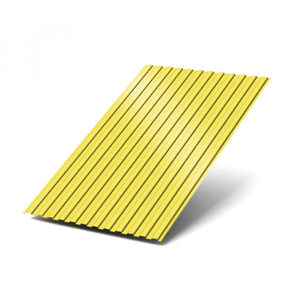 Профнастил МП10-1100-0.5 RAL 1018 Полиэстер